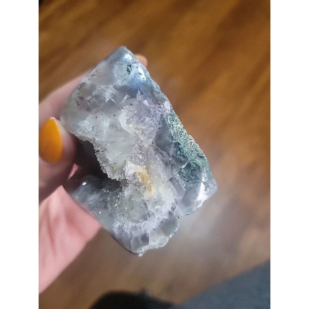 Amethyst Free-form 200g 2x4 druzy sugary from brazil - Picture 6 of 8